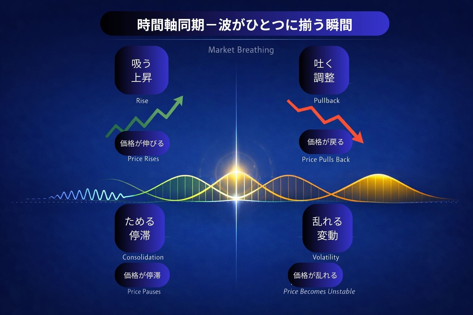 時間軸がそろう瞬間